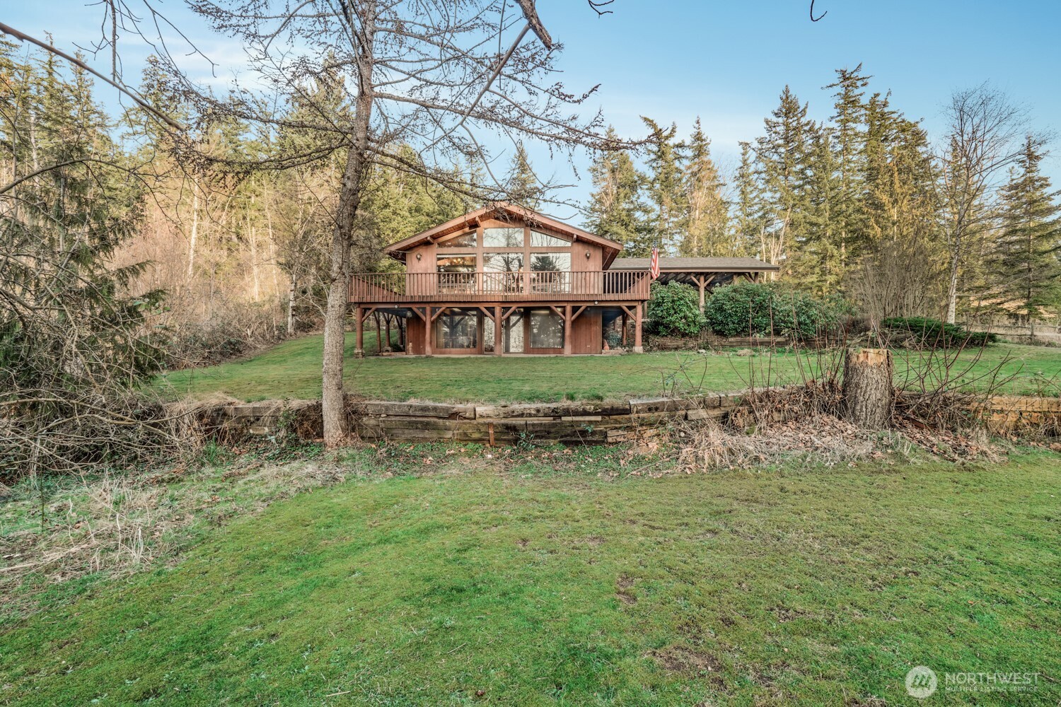 8388 North Pass Road Everson, WA 98247 - Photo 26 of 33 a view of a house with a yard
