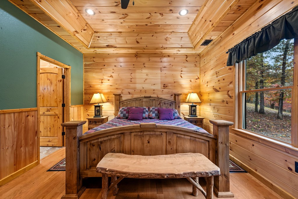 34 Smokey Ridge Lane Morganton, GA 30560 - Photo 18 of 47 a view of balcony with a table and chairs