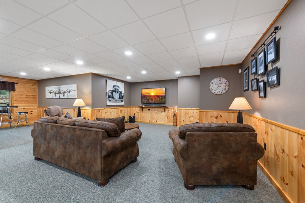 34 Smokey Ridge Lane Morganton, GA 30560 - Photo 31 of 47 a living room with furniture and a flat screen tv