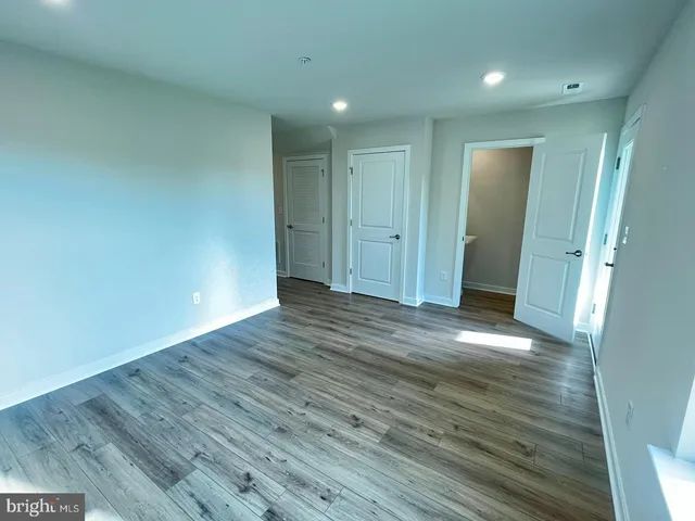 wooden floor in an empty room with wooden floor