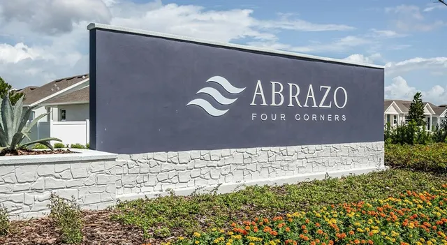 a view of sign board