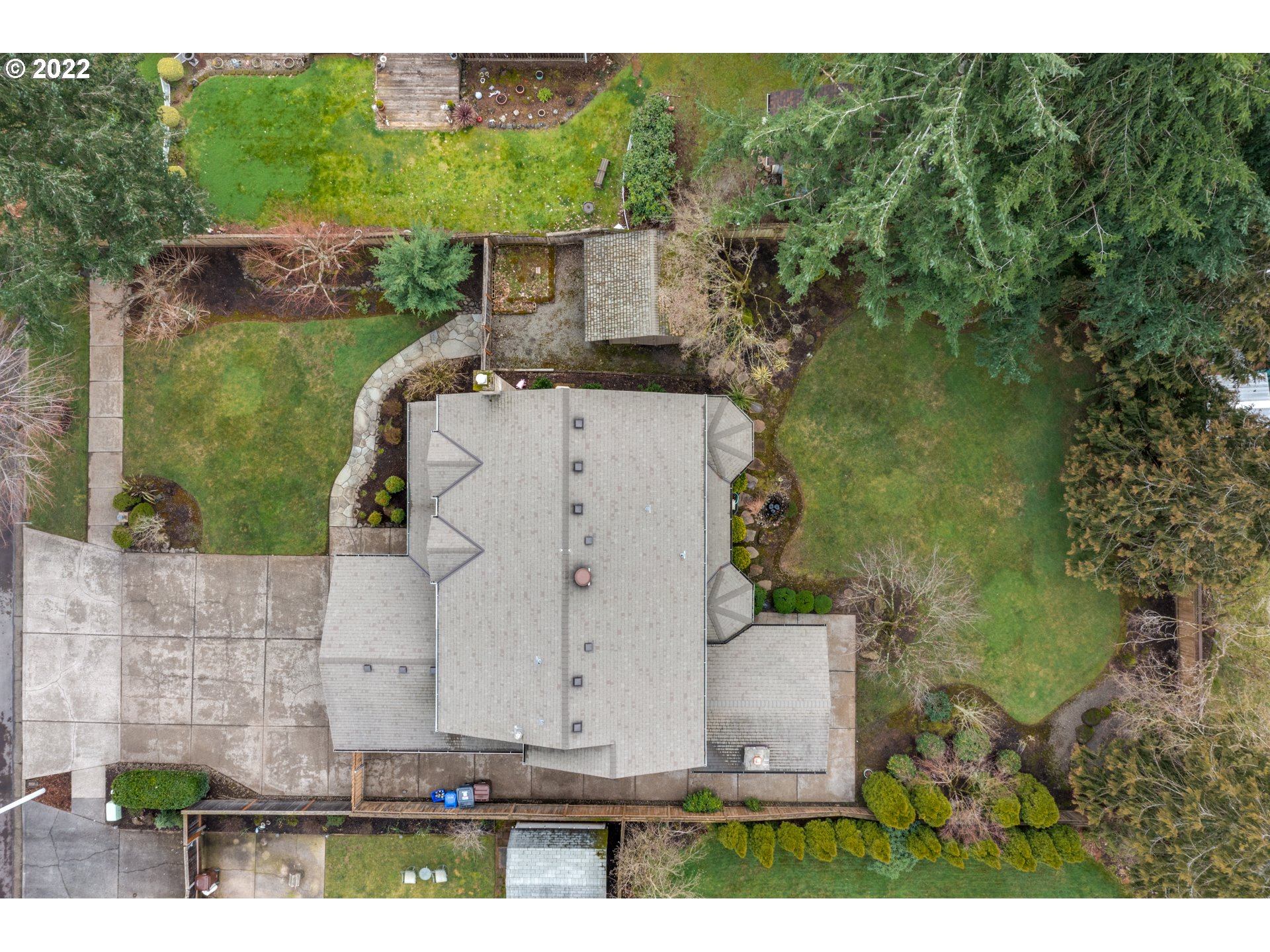 20195 Canyon Ridge Drive Oregon City, OR 97045 - Photo 24 of 24 an aerial view of a house with a yard