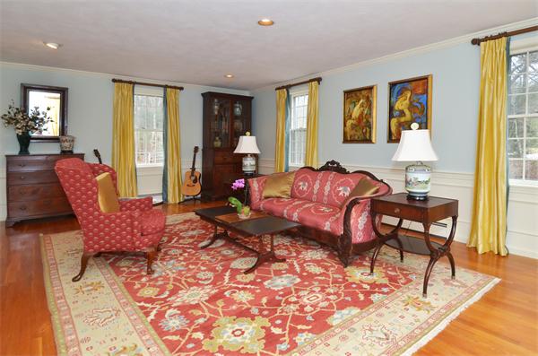 12 Tanglewood Road Boxford, MA 01921 - Photo 14 of 30 a living room with furniture and a rug