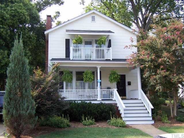 314 Perry Street Raleigh, NC 27608 - Photo 1 of 1 a front view of a house with a yard