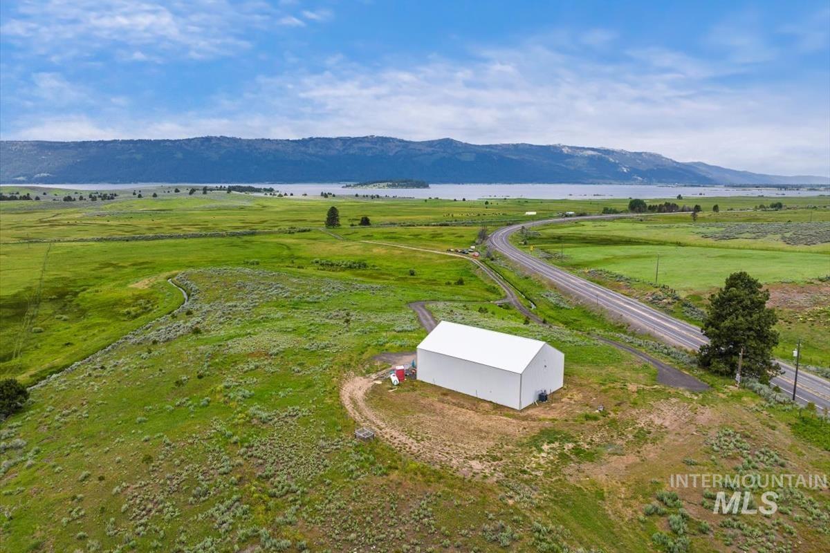 11 Stone Breaker Lane Cascade, ID 83611 - Photo 16 of 23 Aerial view of sparsely populated area featuring a pastoral area and a water and mountain view