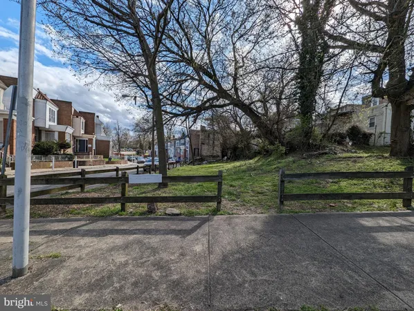 a view of park benches