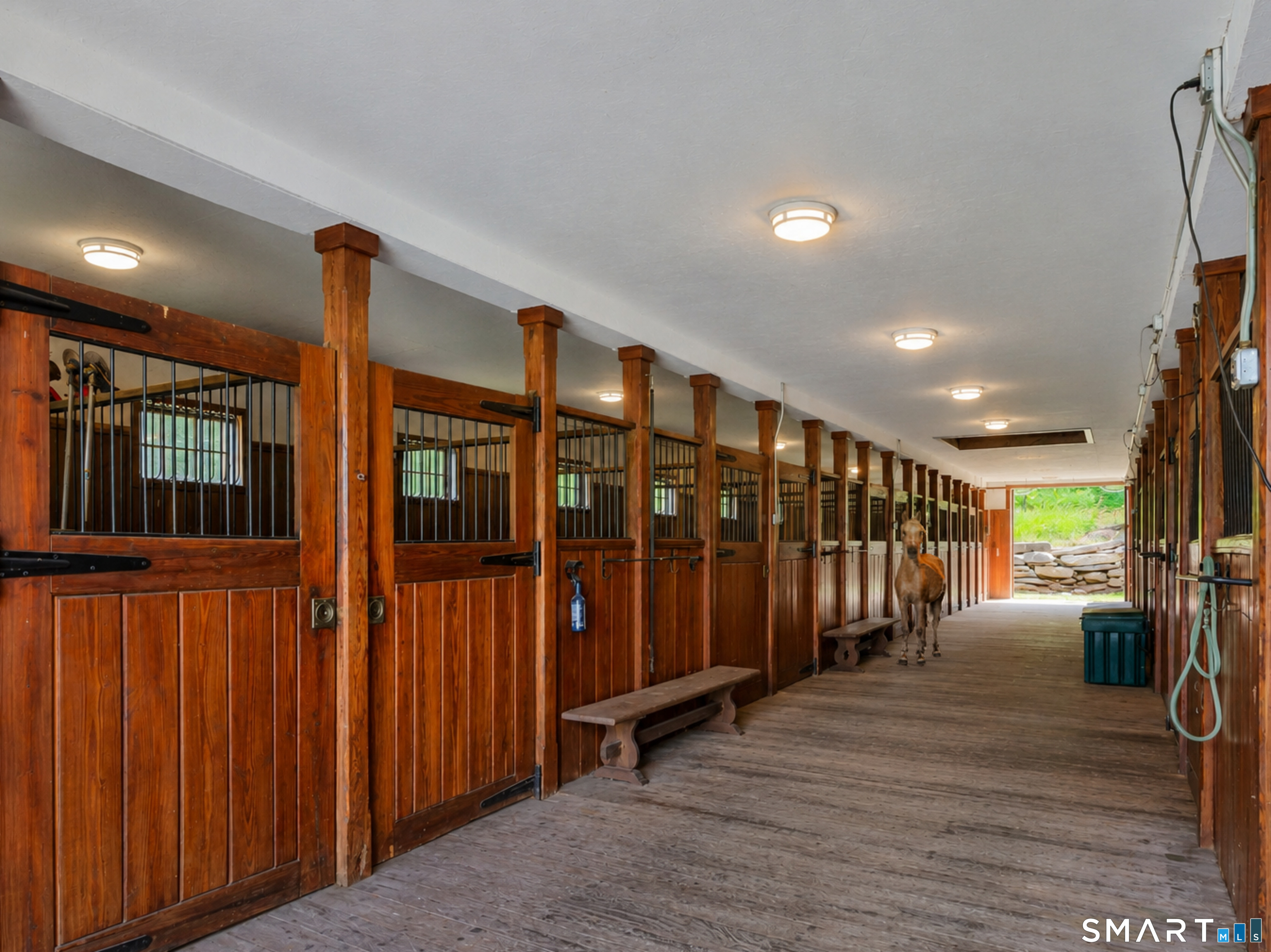 433 Wrights Crossing Road Pomfret, CT 06259 - Photo 33 of 40 Inside the stable