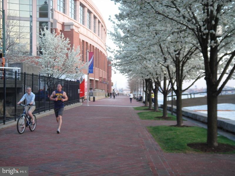 675 President Street, Unit 1709 Baltimore, MD 21202 - Photo 12 of 31 run along the promenade