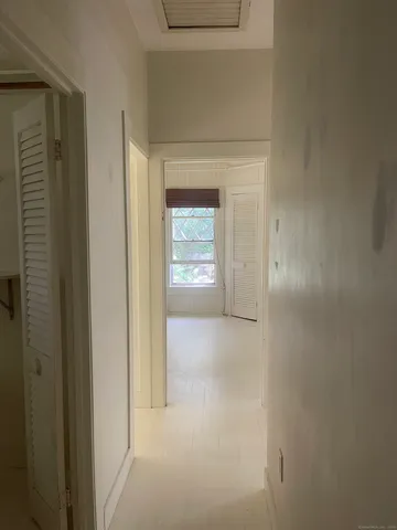 a view of an entryway of a house