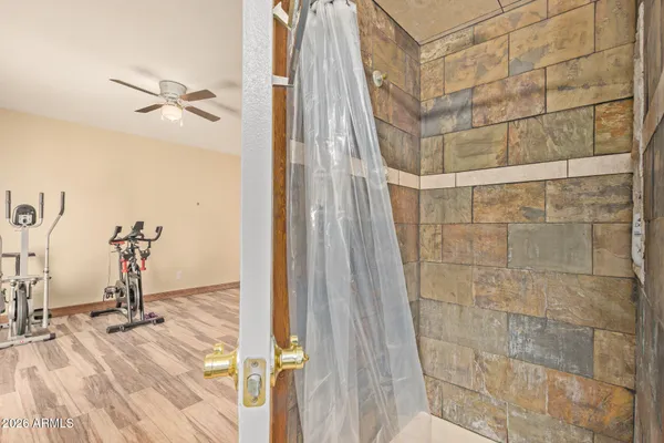 a view of a bathroom