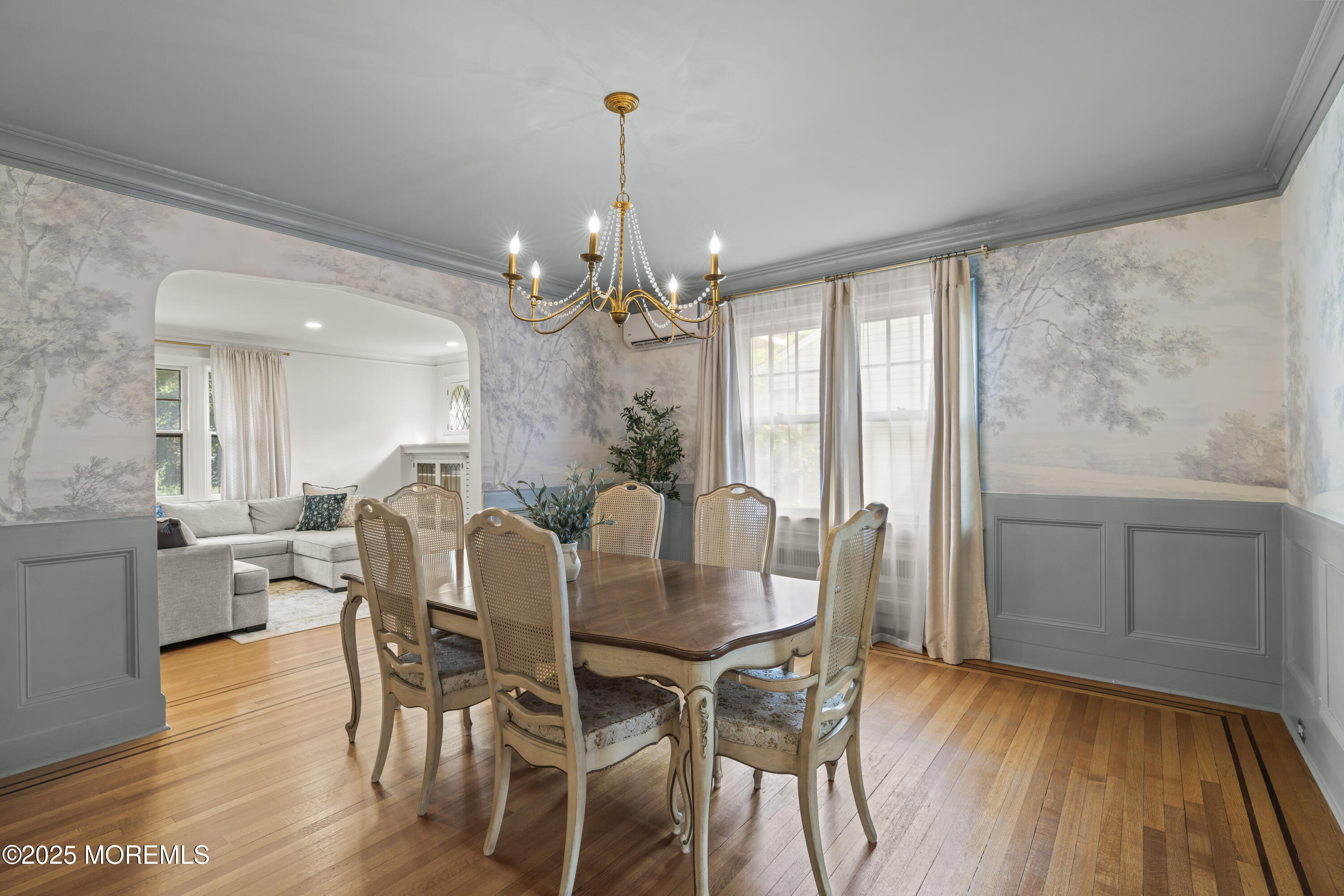 7 Fleming Terrace Maplewood, NJ 07040 - Photo 20 of 72 a view of a dining room with furniture window and wooden floor