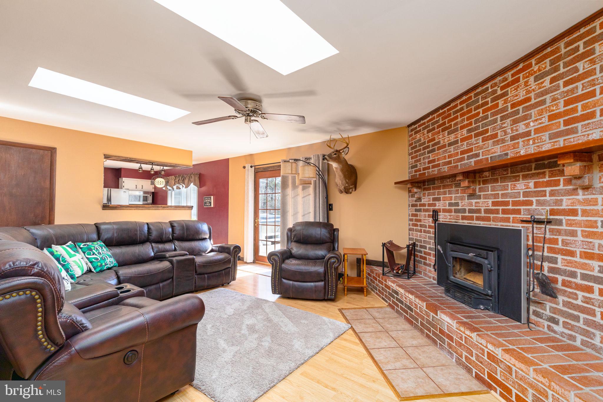 2641 Beckleysville Road Manchester, MD 21102 - Photo 8 of 56 Family Room w/ Wood Burning Stove