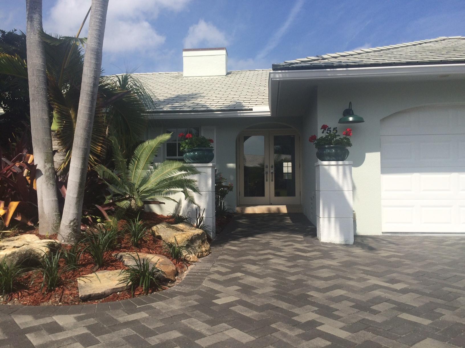 755 Coventry Street Boca Raton, FL 33487 - Photo 2 of 11 Double Door Tropical Entry