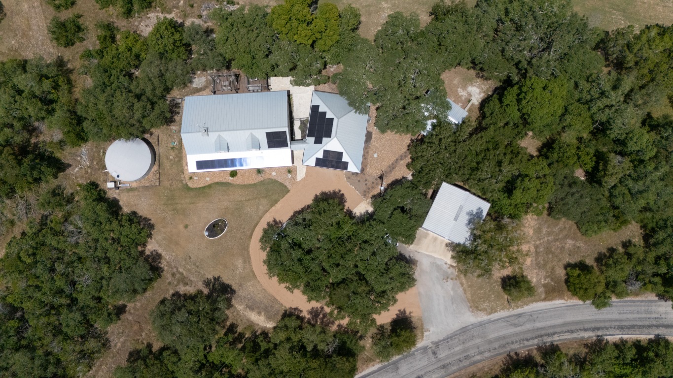 1546 Cox Road Blanco, TX 78606 - Photo 39 of 40 an aerial view of a house with outdoor space