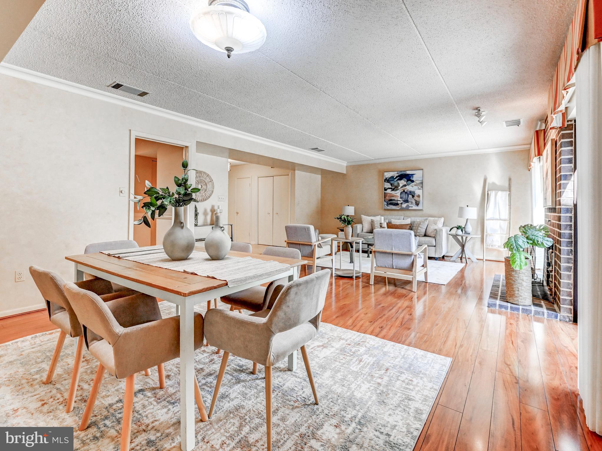 17 Pacers Lane, Unit F Pikesville, MD 21208 - Photo 9 of 24 Spacious Living Room Dining Room