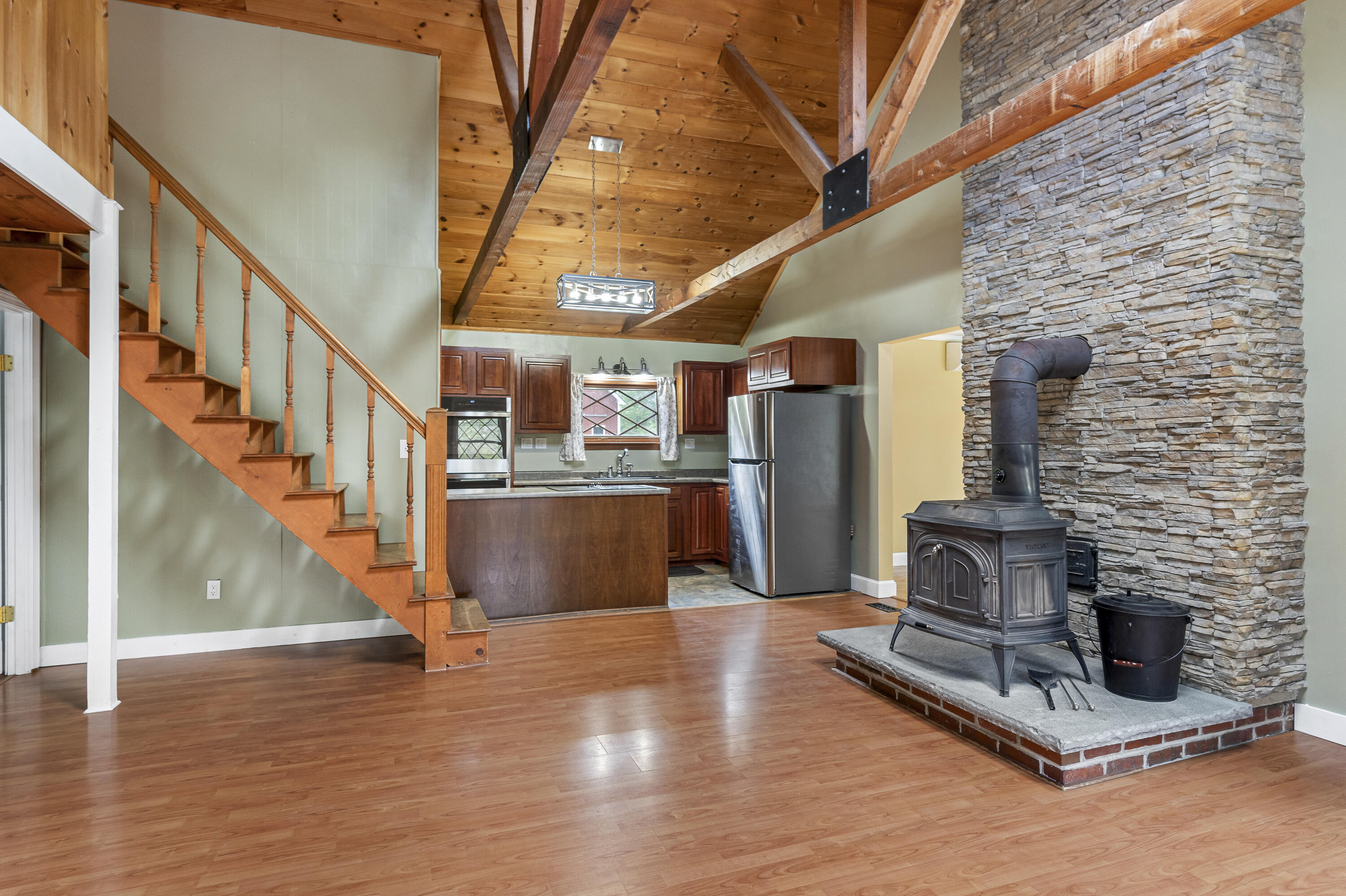 936 Highway 129 Walpole, ME 04573 - Photo 10 of 50 Living_Dining area 936 ME-129 Walpole, M