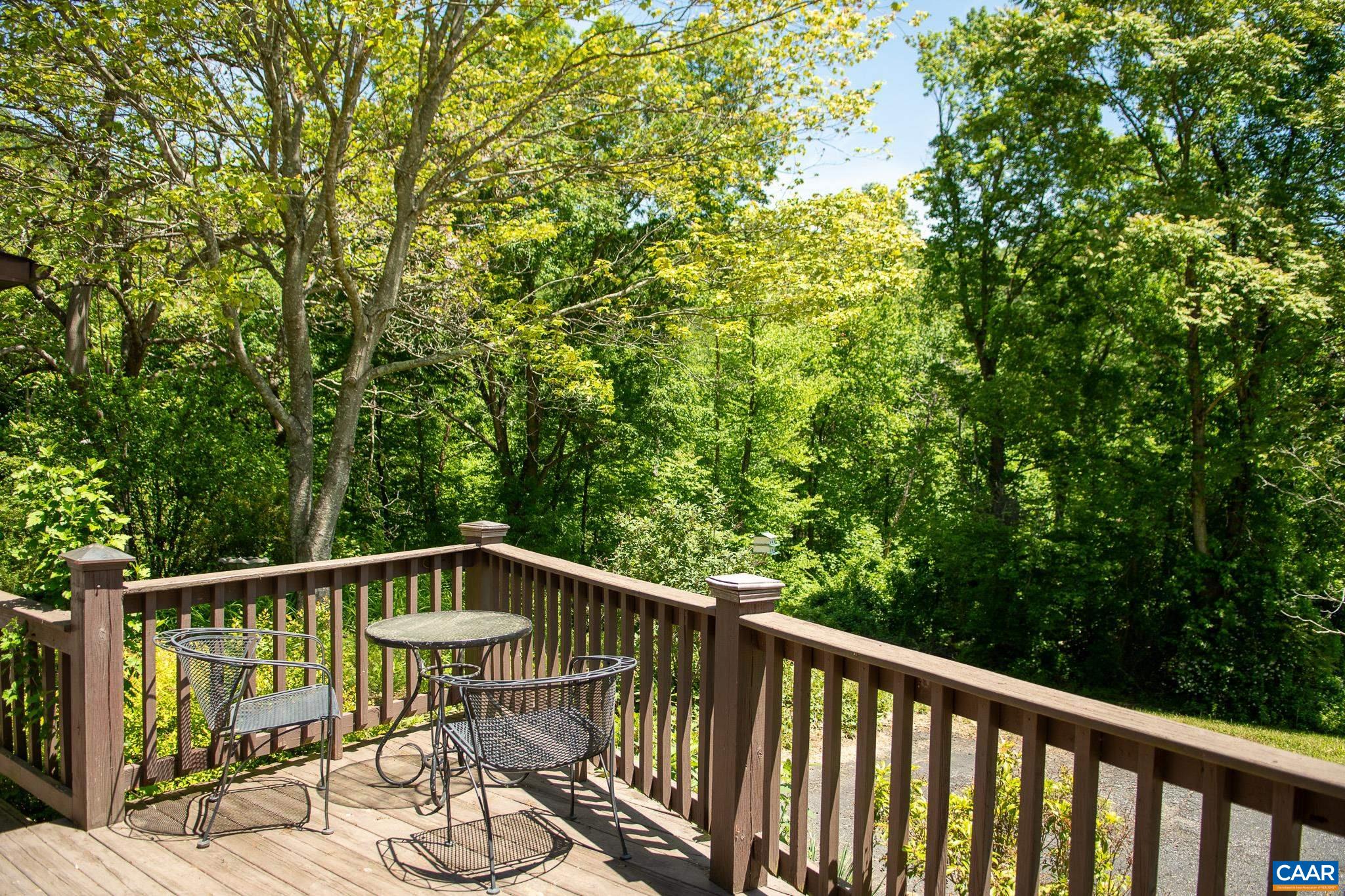 3033 Bacon Hollow Road Dyke, VA 22935 - Photo 9 of 66 a view of balcony with wooden floor and fence