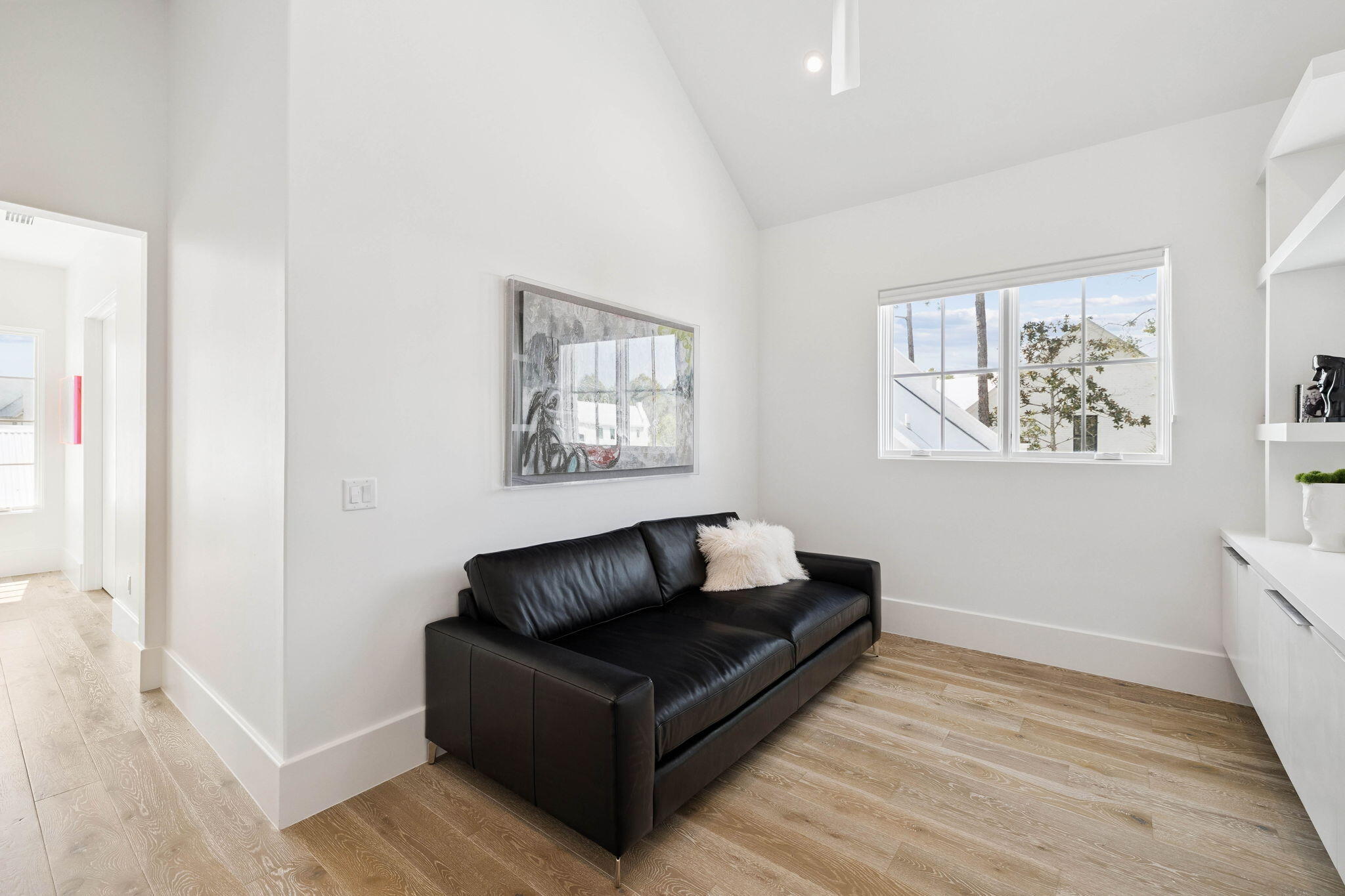 68 Perrin Santa Rosa Beach, FL 32459 - Photo 39 of 105 a living room with furniture and a wooden floor