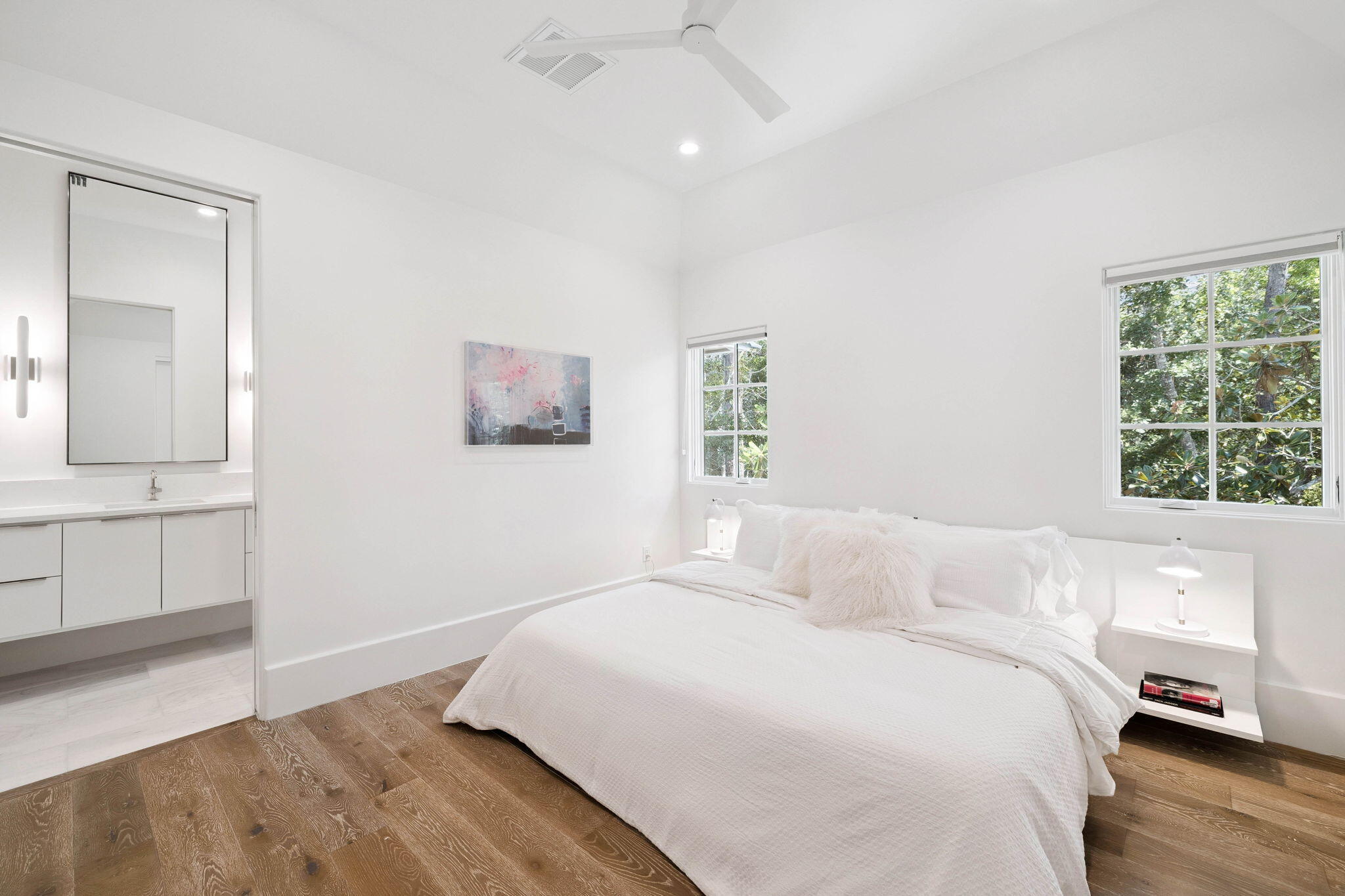 68 Perrin Santa Rosa Beach, FL 32459 - Photo 40 of 105 a bedroom with a large bed and a window