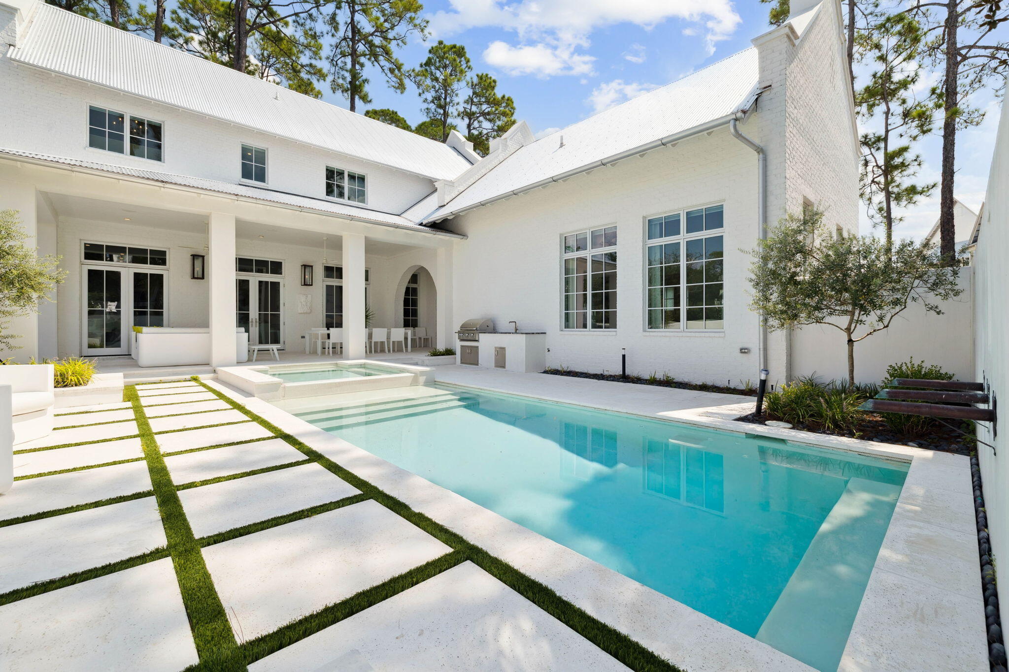 68 Perrin Santa Rosa Beach, FL 32459 - Photo 51 of 105 a view of a house with backyard and sitting area