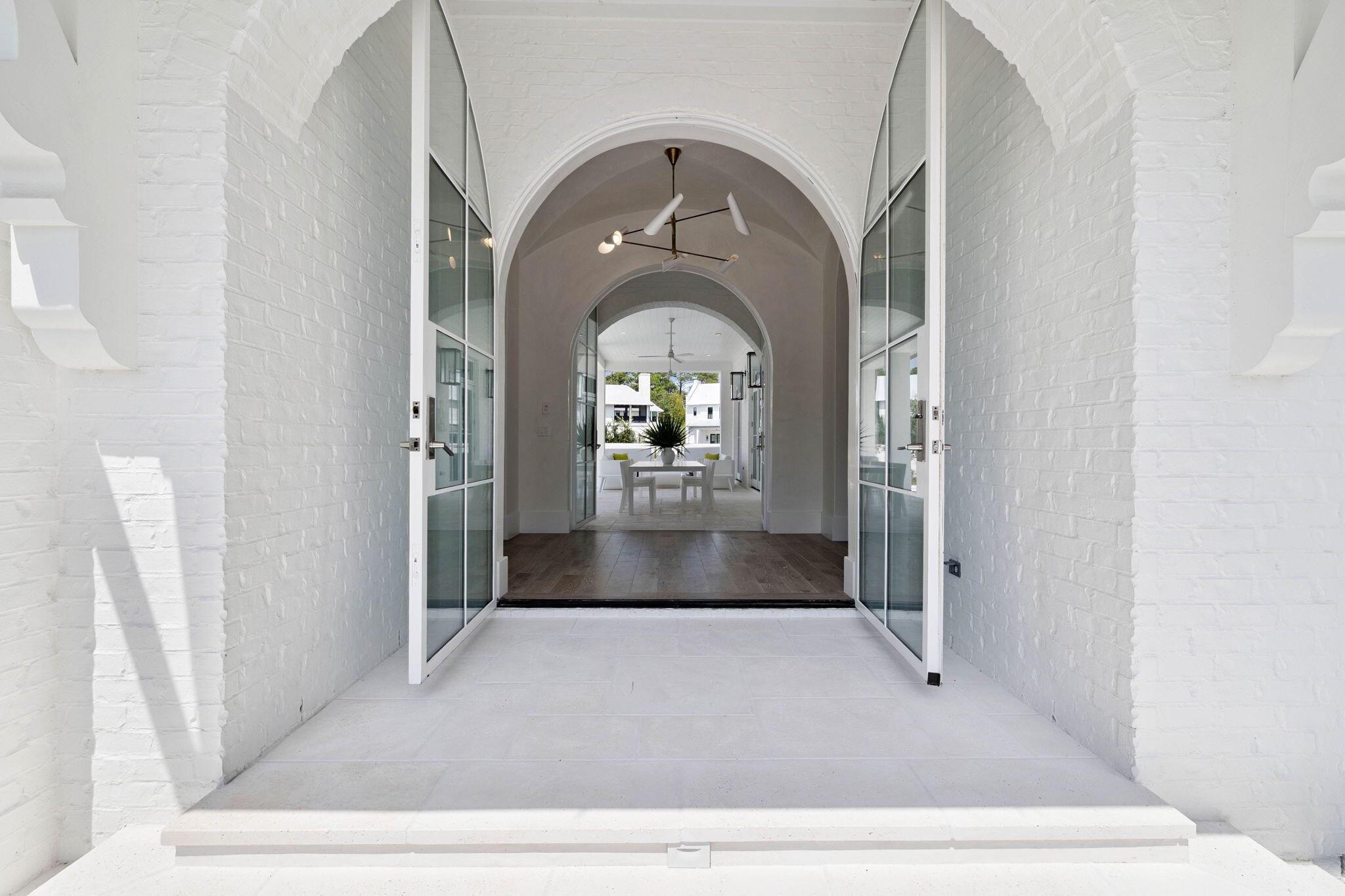 68 Perrin Santa Rosa Beach, FL 32459 - Photo 75 of 105 a view of entryway and hall with a mirror