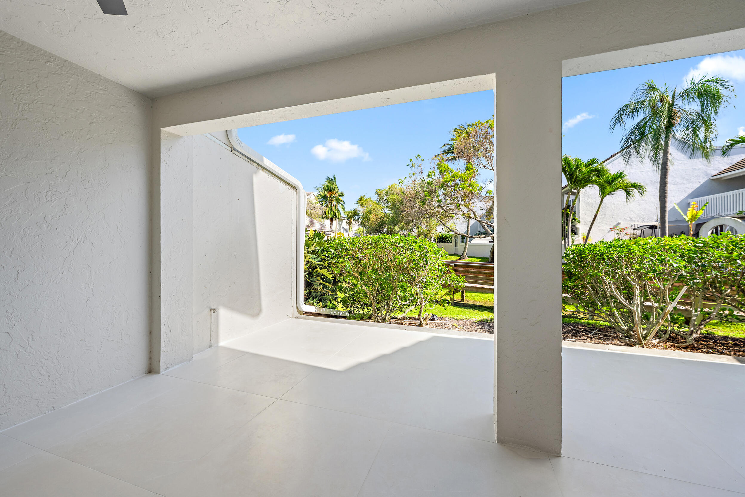 1000 North Us Highway, Unit 652 Jupiter, FL 33477 - Photo 26 of 64 a view of a garden from a window