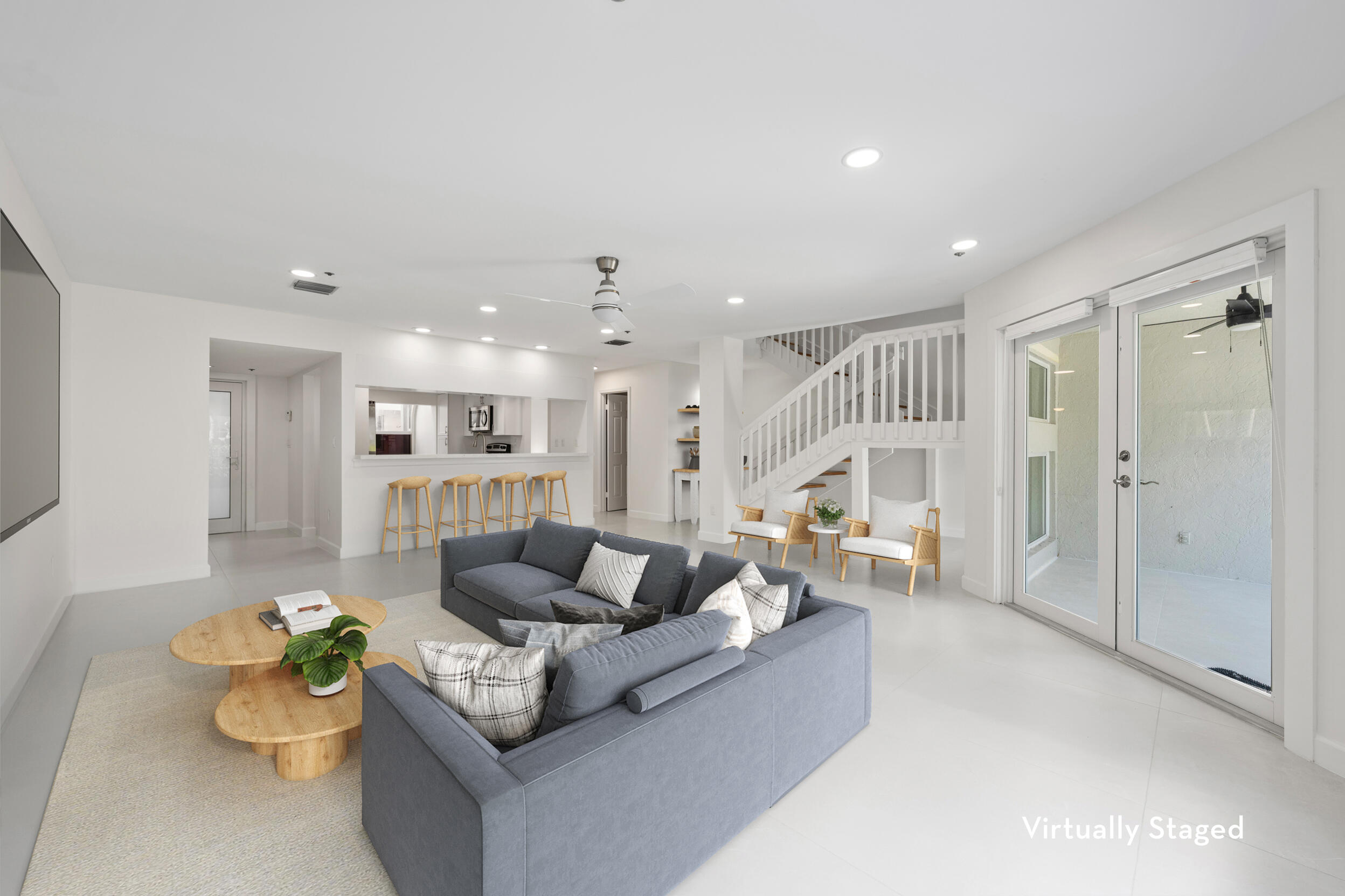 1000 North Us Highway, Unit 652 Jupiter, FL 33477 - Photo 9 of 64 a living room with furniture and a wooden floor