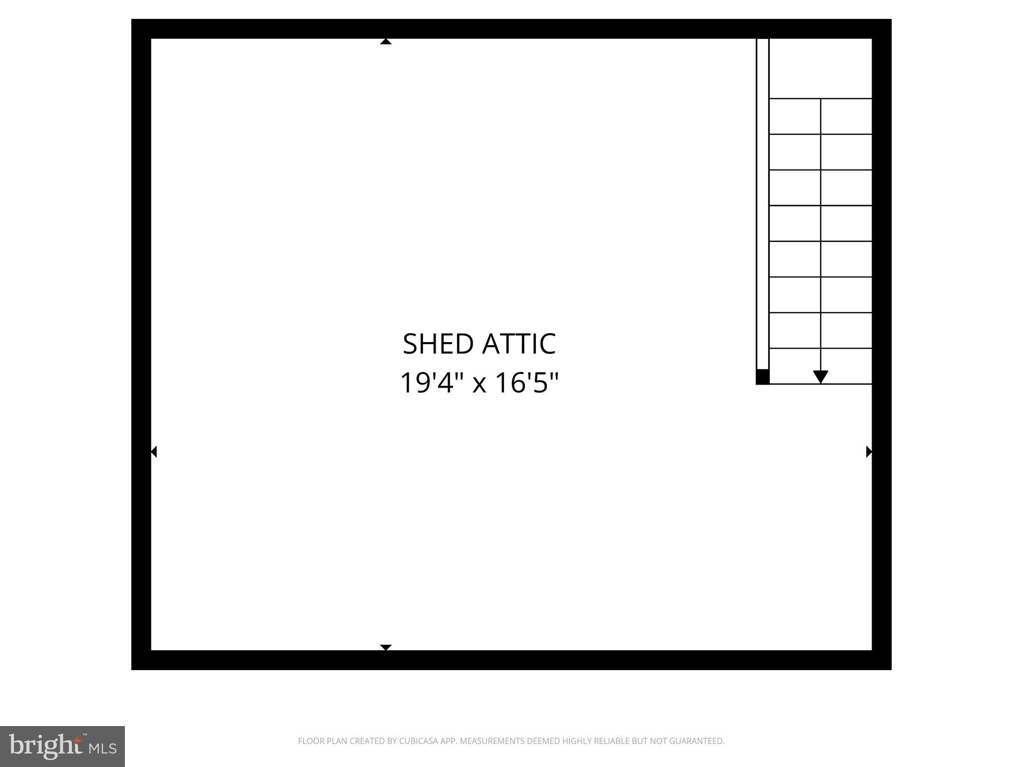 10867 Kemp Nursery Road Princess Anne, MD 21853 - Photo 12 of 14 Shed One: Attic