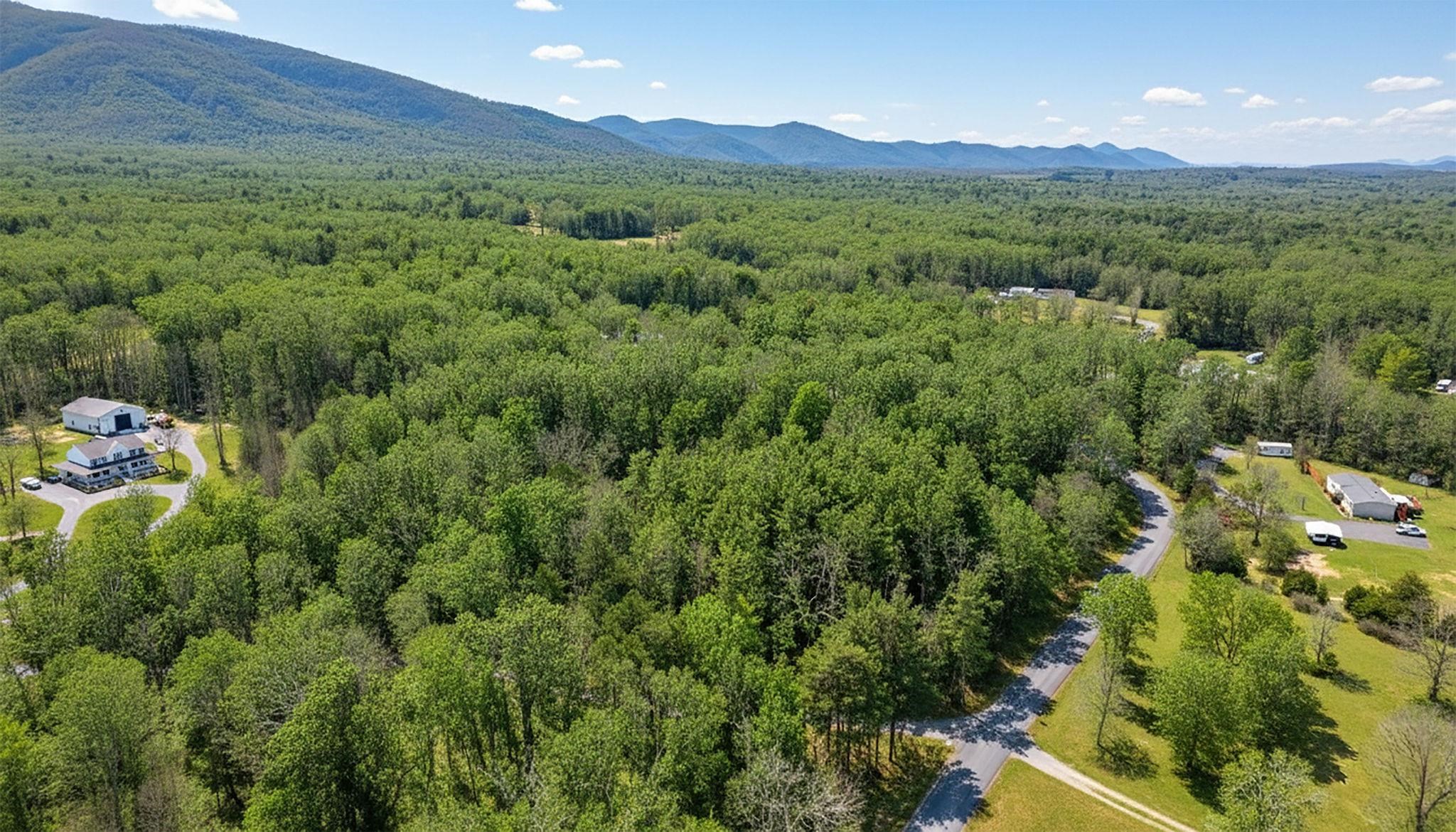 Tbd Kaolin Spring Lane Greenville, VA 24440 - Photo 21 of 32 a view of a lush green hillside and a houses