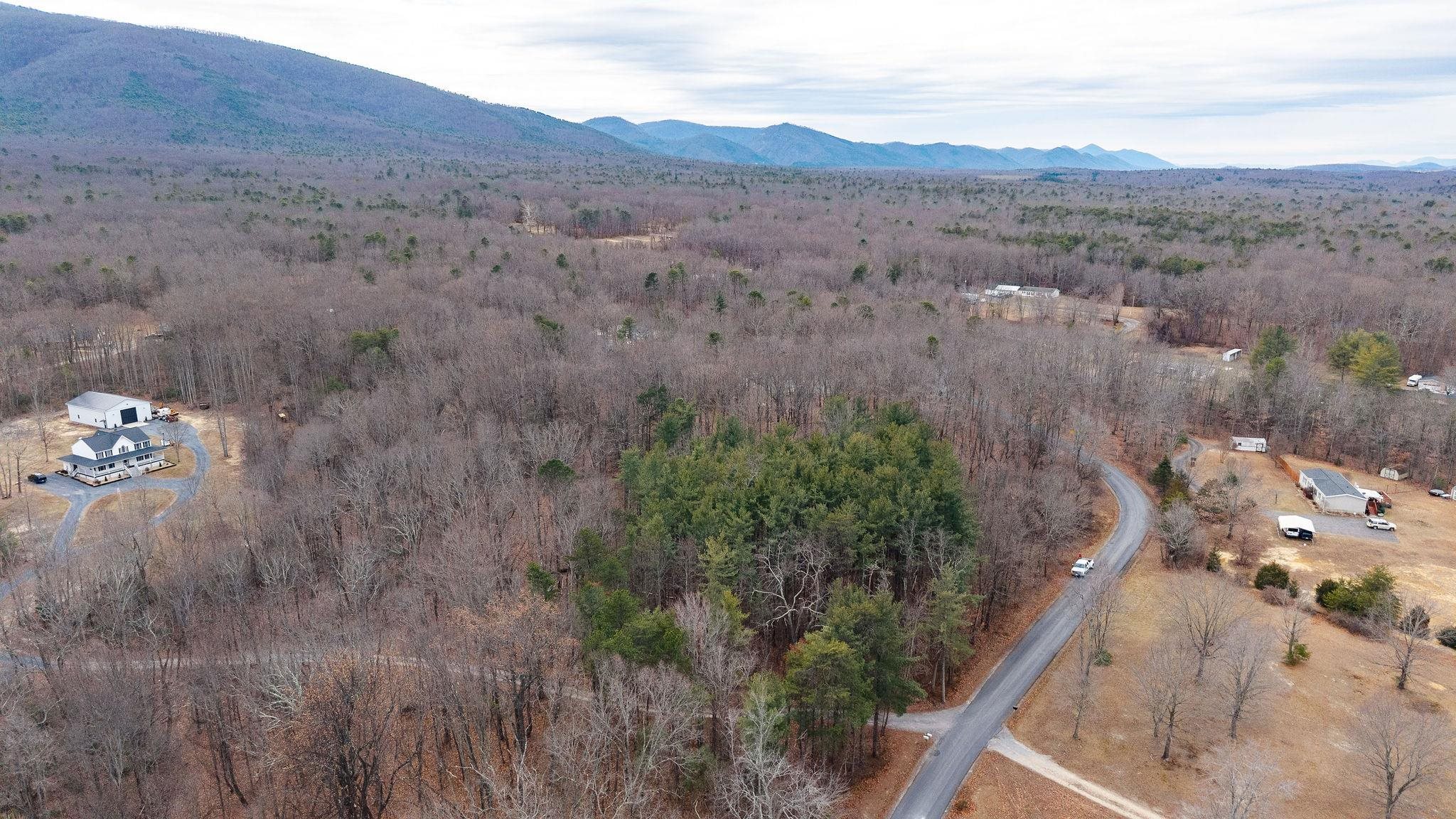 Tbd Kaolin Spring Lane Greenville, VA 24440 - Photo 30 of 32 an aerial view of a house with a yard