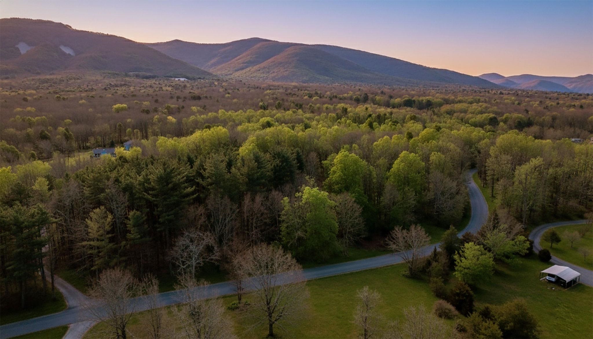 Tbd Kaolin Spring Lane Greenville, VA 24440 - Photo 10 of 32 a view of a lush green hillside and a houses