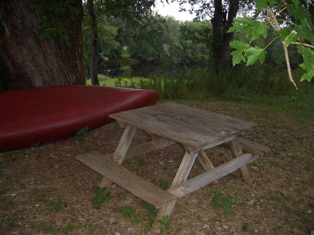 Riverside camp site