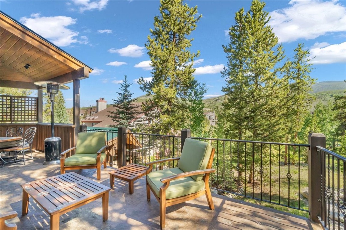 73 Last Chance Lane Dillon, CO 80435 - Photo 41 of 46 a view of a chairs and table in the patio