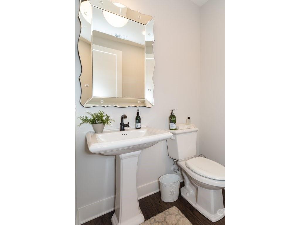 4298 Persimmon Road Lancaster, SC 29720 - Photo 24 of 46 a bathroom with a toilet sink and mirror