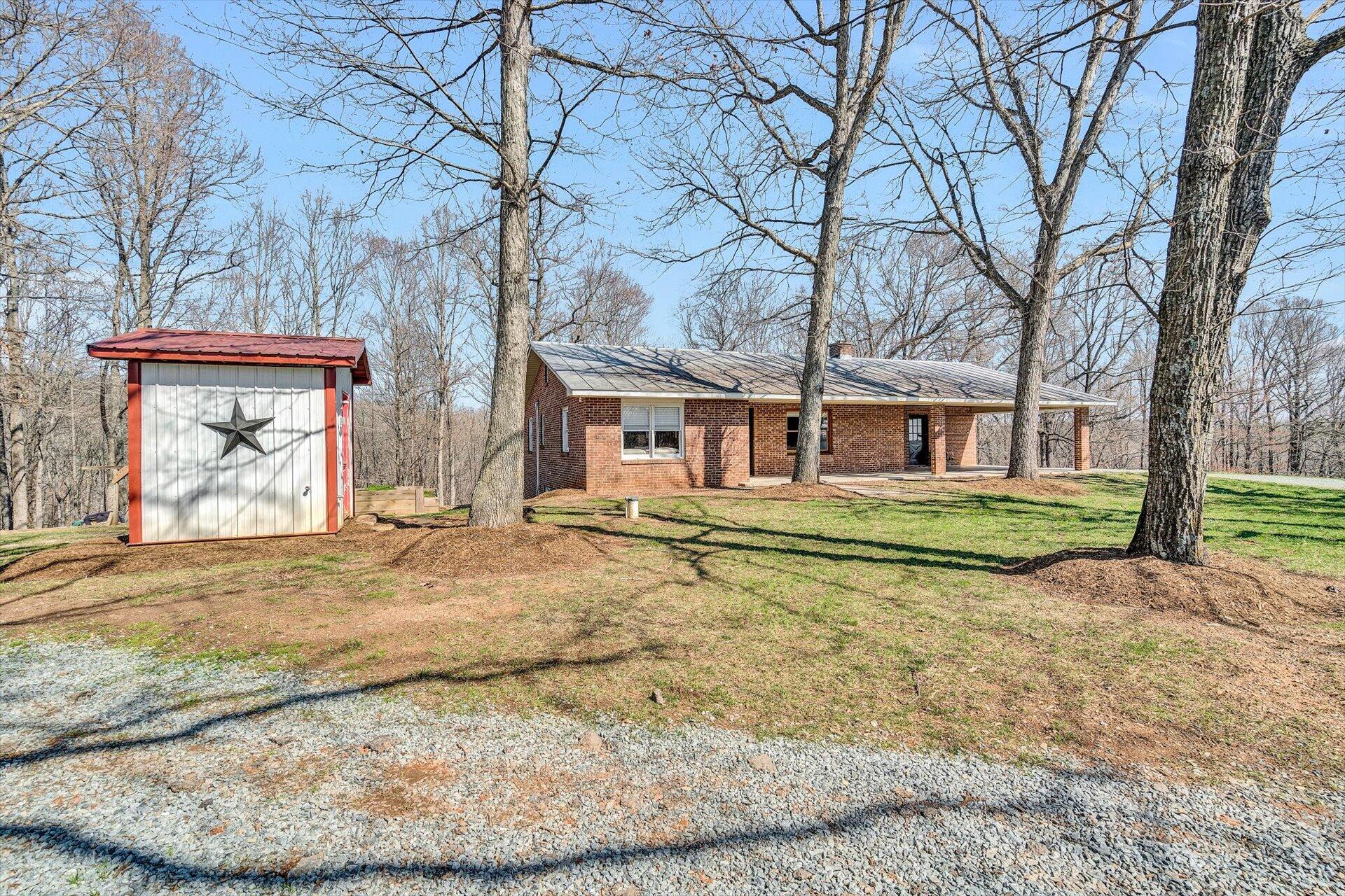502 Calico Rock Road Rocky Mount, VA 24151 - Photo 54 of 59 front view of a house with a yard