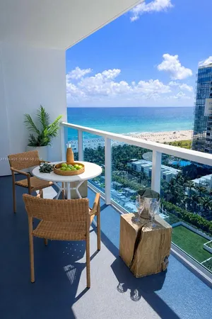a outdoor view with a sitting space