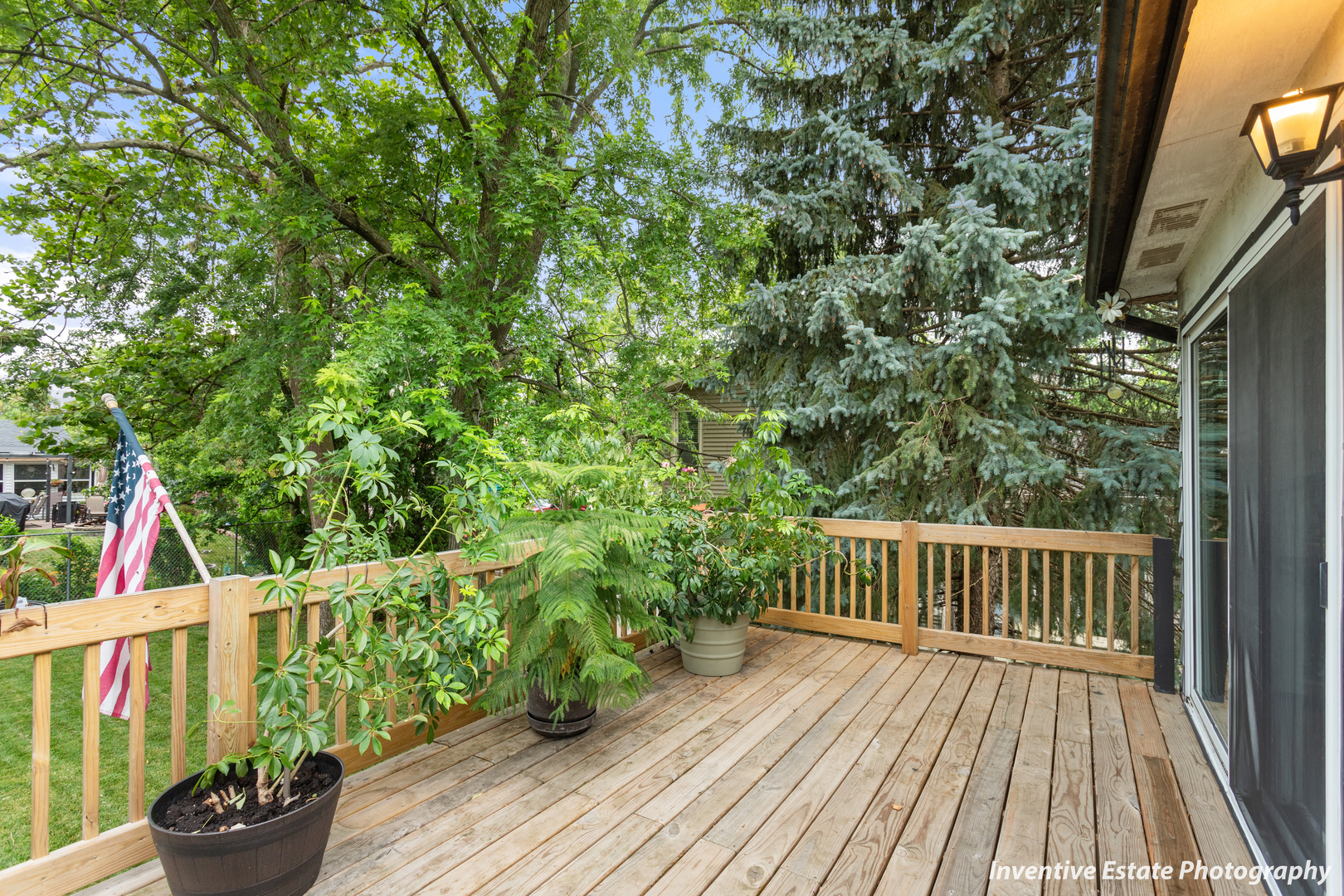 359 Galahad Road Bolingbrook, IL 60440 - Photo 21 of 22 a view of deck with furniture and garden