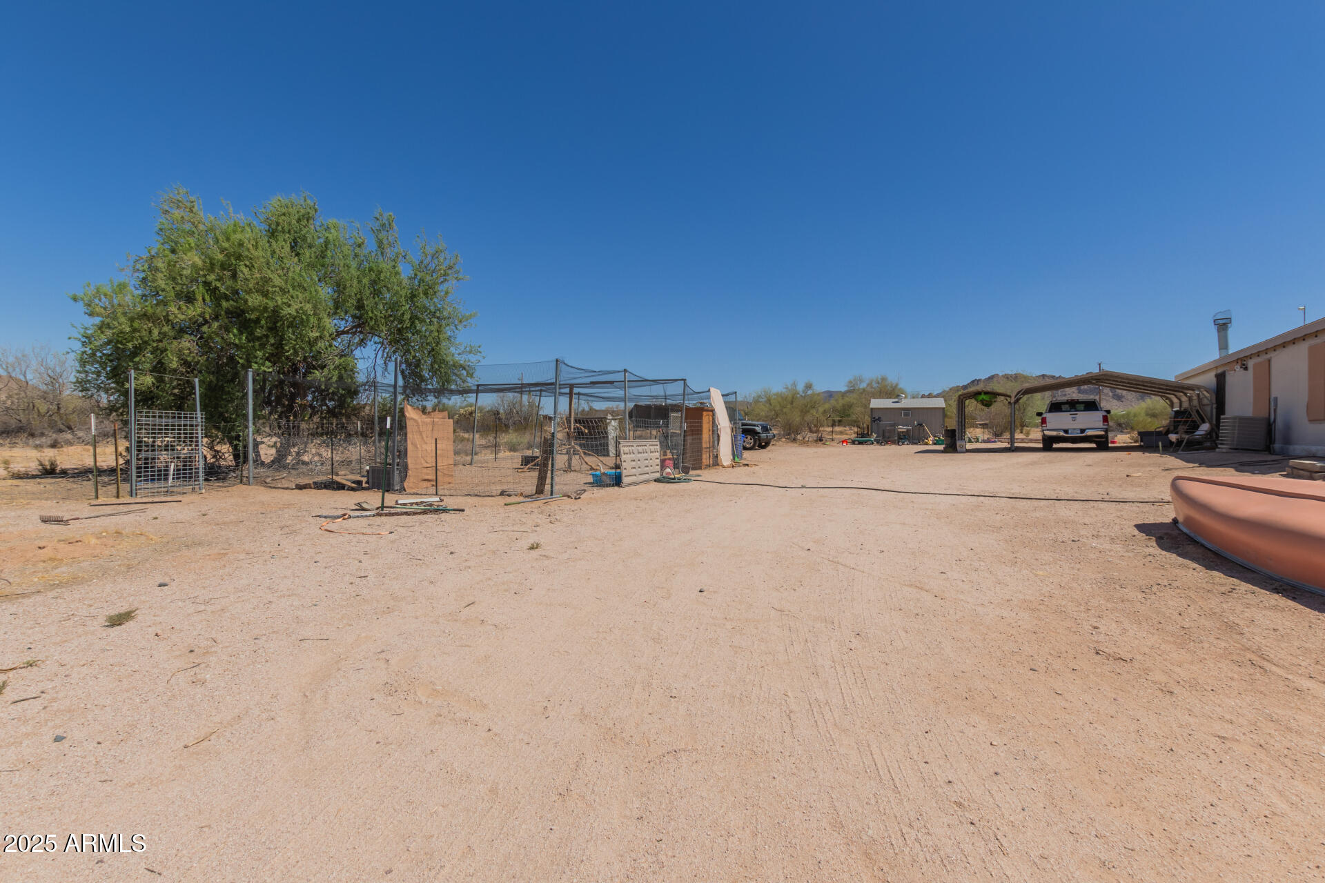 1347 South Oak Road Maricopa, AZ 85139 - Photo 29 of 30 a view of back yard of the house
