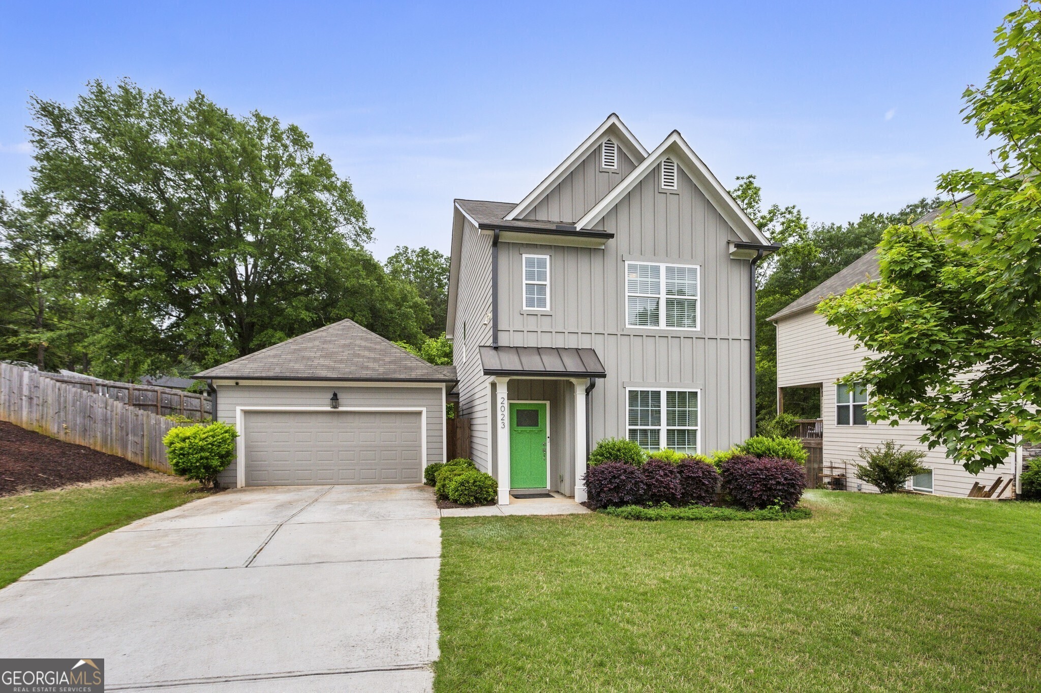 Tucked away in the heart of Sugar Creek Park in Gresham Park, this Charming Craftsman Gem blends Character, Comfort, and Convenience in all the best ways