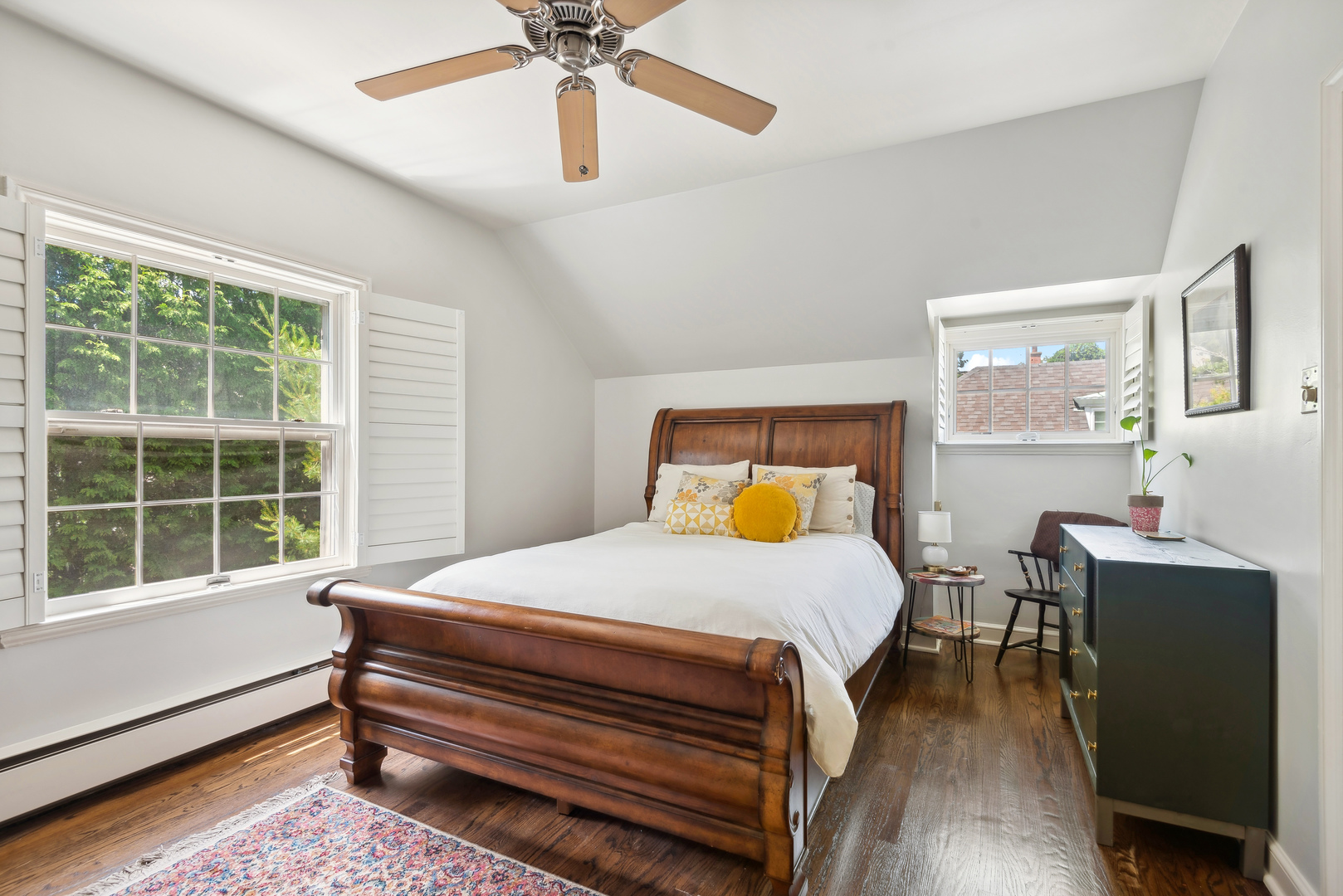 1249 Ridge Road Wilmette, IL 60091 - Photo 29 of 43 a bedroom with a bed and a window