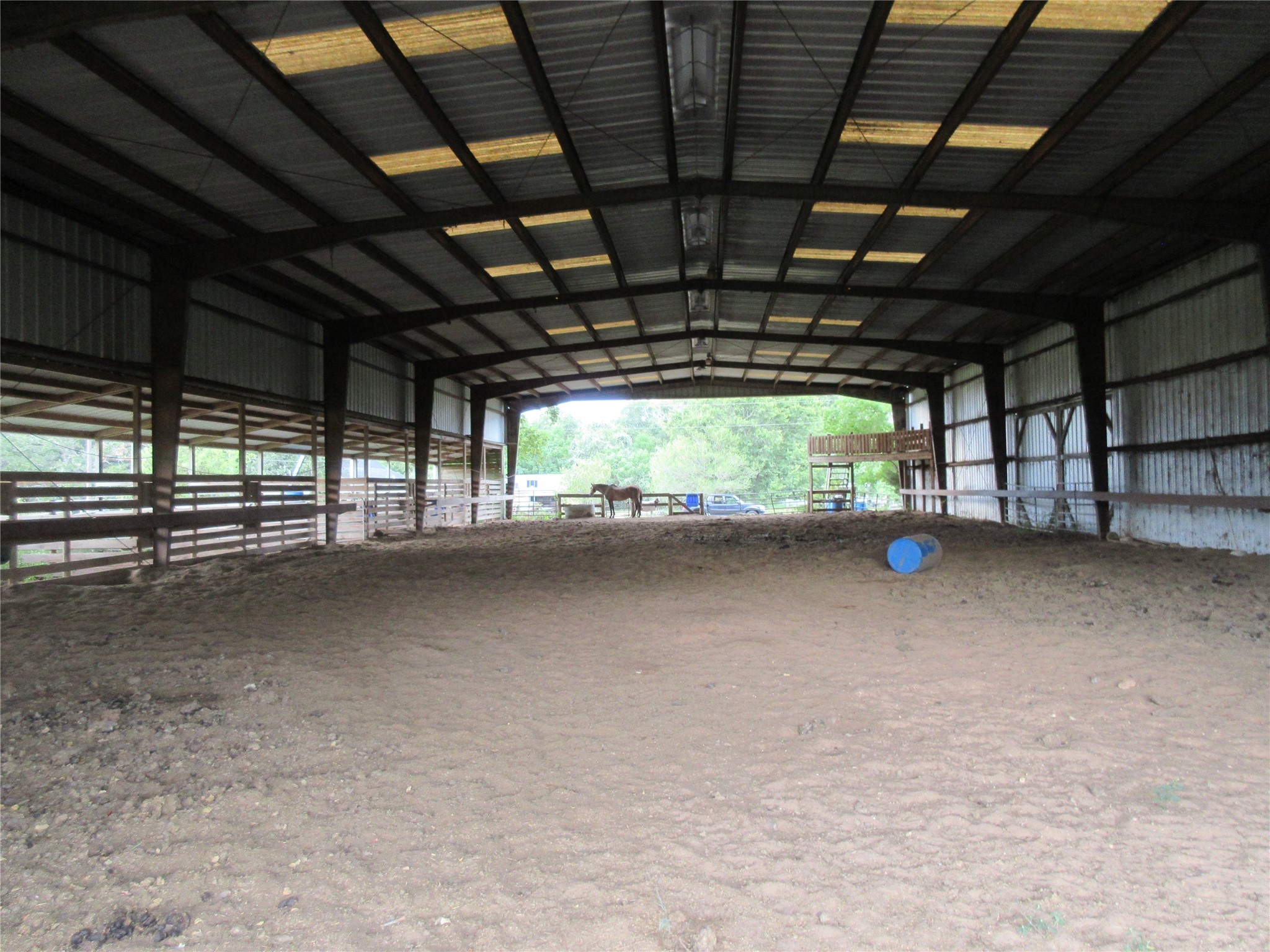 a view of empty room