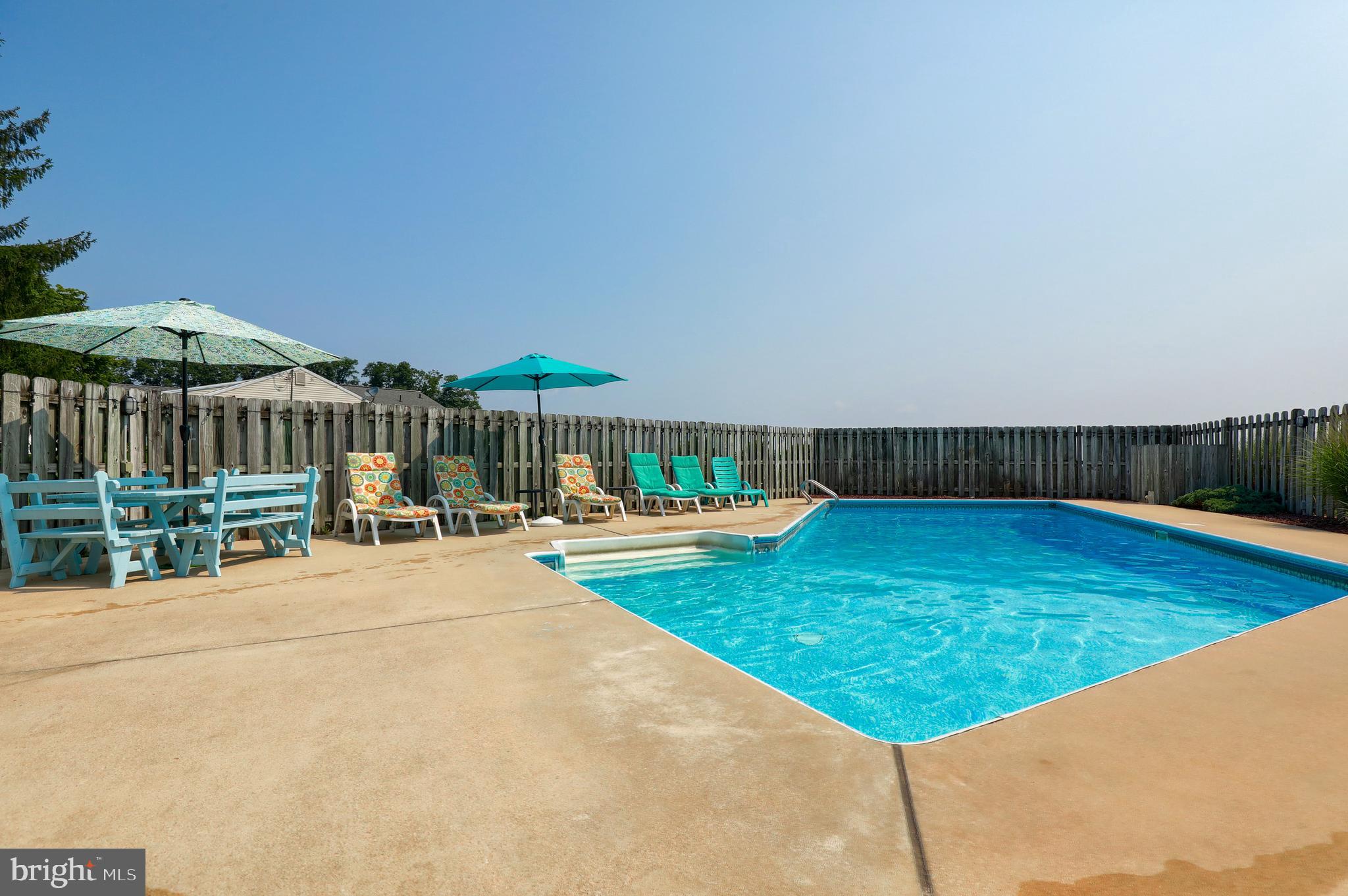 1307 Lookout Lane Lititz, PA 17543 - Photo 35 of 58 a view of a swimming pool with a patio and a yard