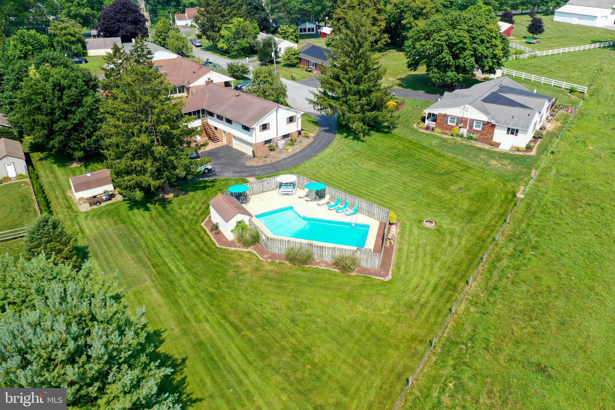 1307 Lookout Lane Lititz, PA 17543 - Photo 50 of 58 an aerial view of residential house with outdoor space
