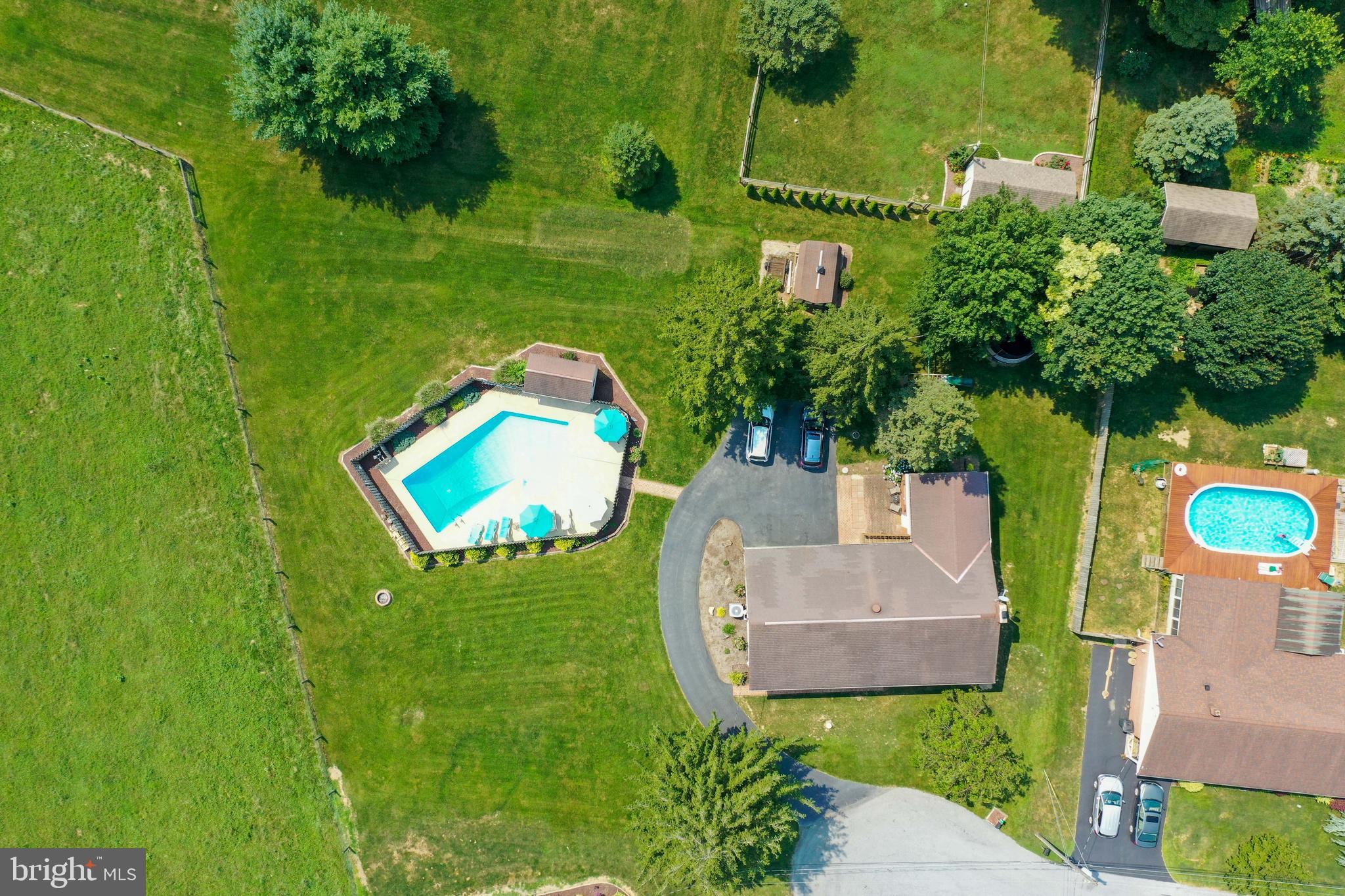 1307 Lookout Lane Lititz, PA 17543 - Photo 51 of 58 an aerial view of a house