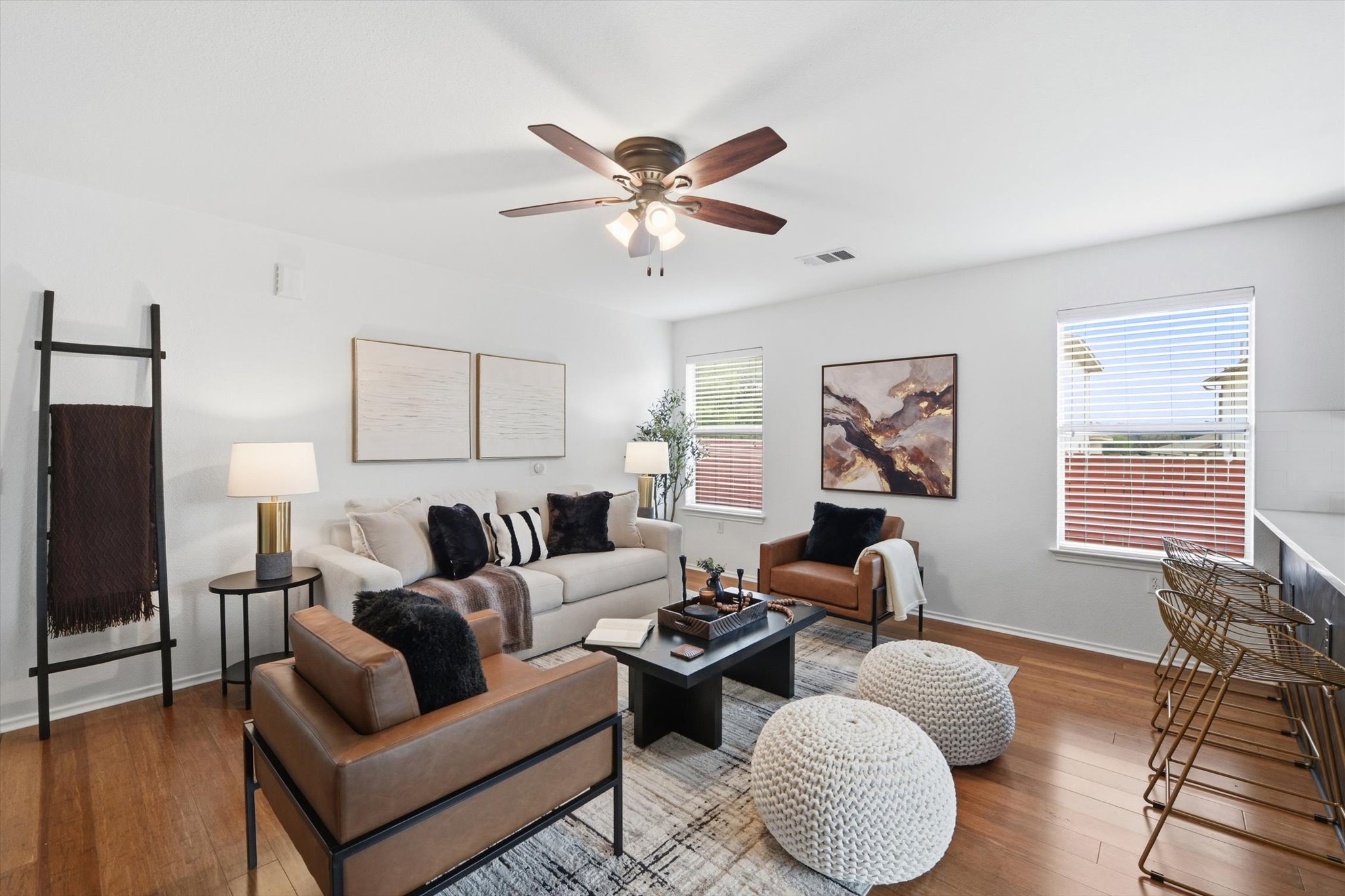 5321 Tower Trail Austin, TX 78723 - Photo 7 of 22 a living room with furniture and a window