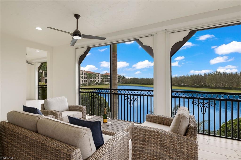 16449 Carrara Way, Unit 101 Naples, FL 34110 - Photo 26 of 35 water View from the Lanai.