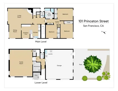 $1,159,000 | 101 Princeton Street, San Francisco, CA 94134