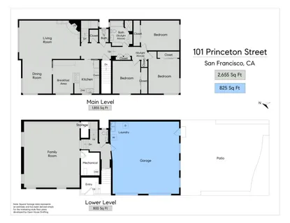 $1,159,000 | 101 Princeton Street, San Francisco, CA 94134
