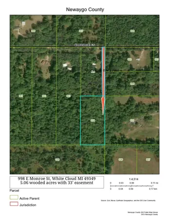 $55,000 | 998 East Monroe Street, White Cloud, MI 49349
