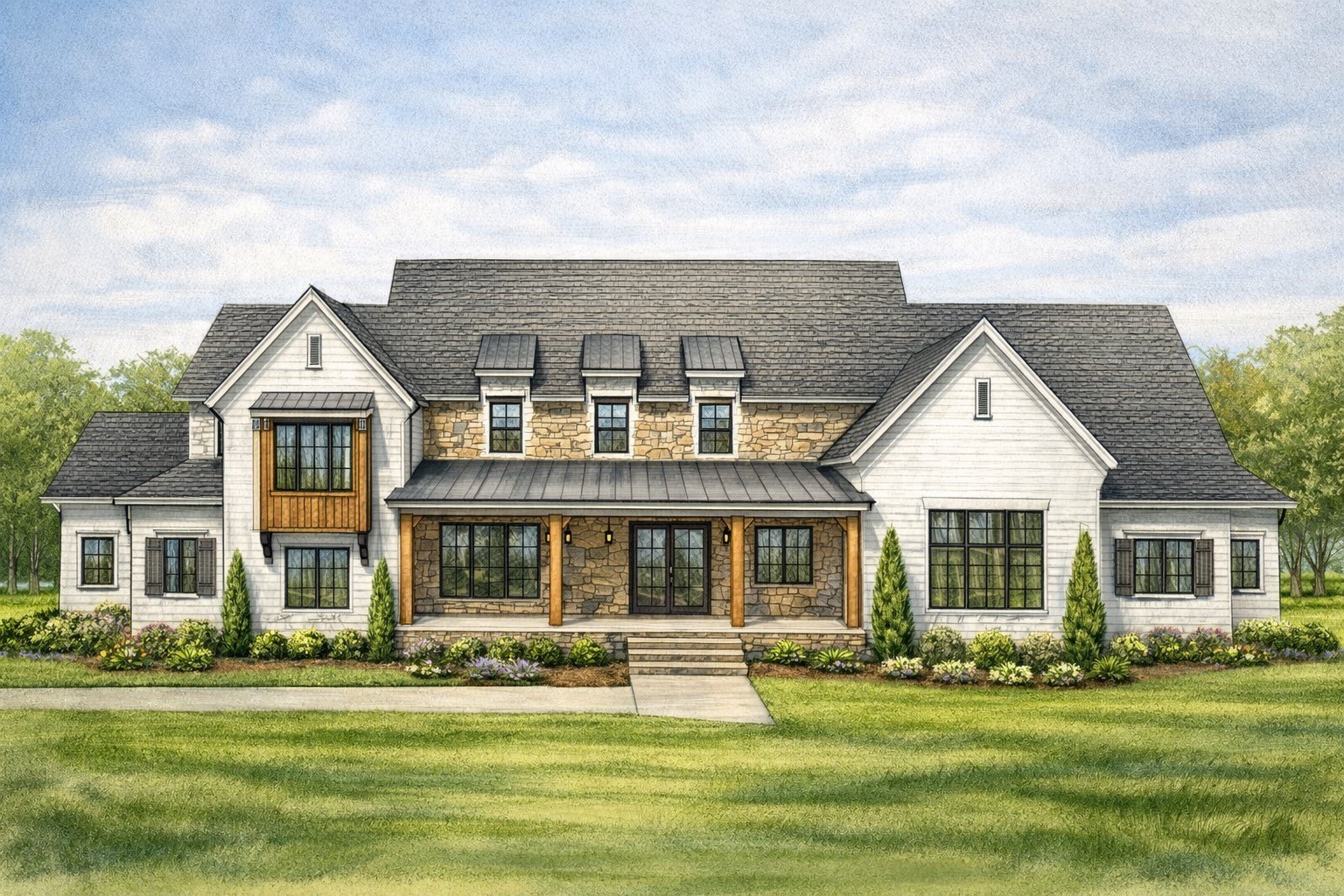 2000 Rockingham Lane Nolensville, TN 37135 - Photo 10 of 36 front view of a house with a yard